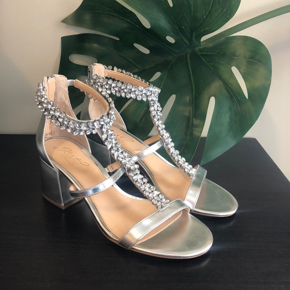 Jewel Badgley Mischka Janica Heels / SIZE 6.5